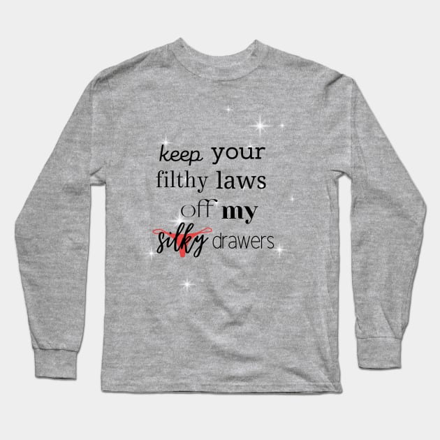 abortion rights Long Sleeve T-Shirt by Chessfluencer